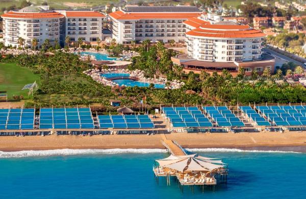 På bilden syns objektet Seaden Sea World Resort & Spa som ligger i staden Kizilagac.