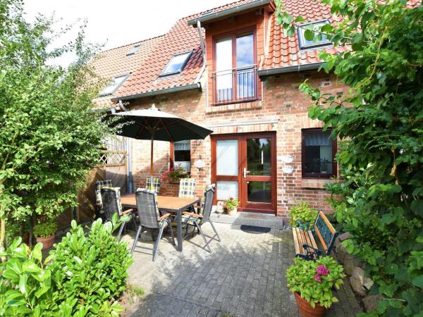 På bildet vises objektet Fabelhaftes Ferienhaus in Thorstorf in Meeresnaehe som ligger i byen Thorstorf.
