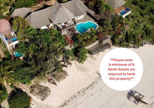 Na foto é possível ver o objeto Zi Villa Main House localizado na cidade de Matemwe.