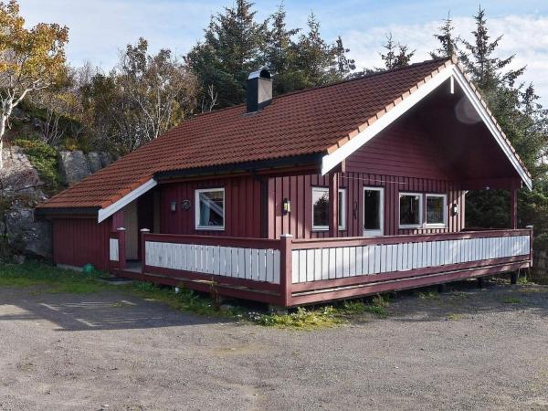 Na zdjęciu widoczny jest obiekt 6 person holiday home in Bud-By Traum położony w mieście Tornes.