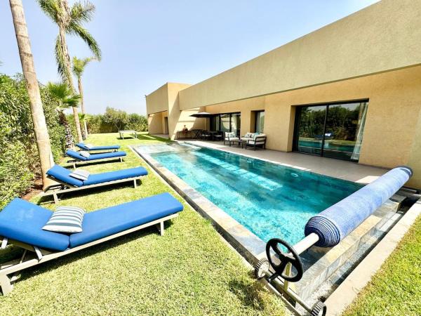 Kuvassa näkyy kohde Villa exclusive Ourika piscine sans vis-à-vis, joka sijaitsee kaupungissa Segraga.