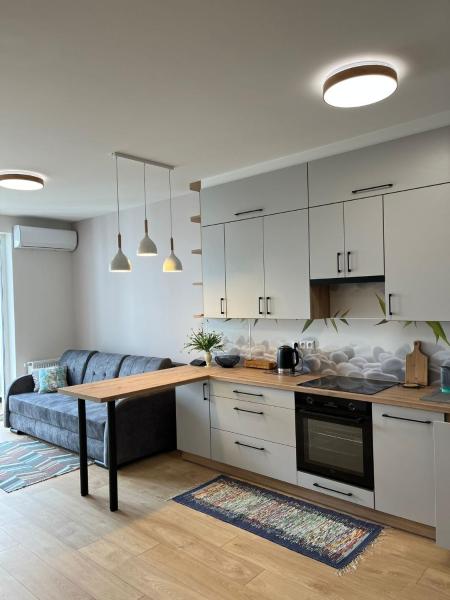 Auf dem Foto ist das Objekt Apartament Łyna in der Stadt Bartoszyce zu sehen.