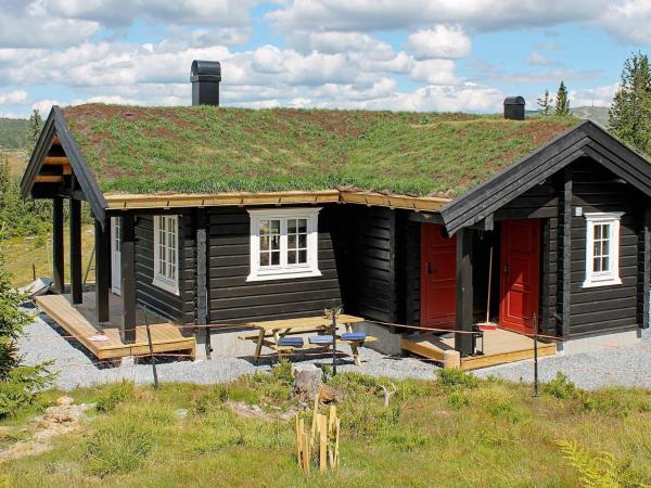 På bildet vises objektet 6 person holiday home in Svingvoll som ligger i byen Aulstad.