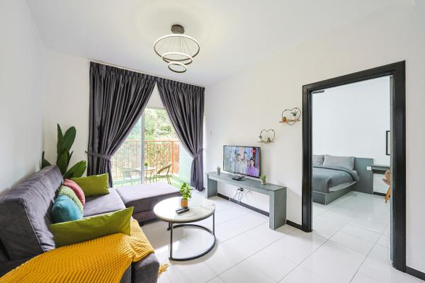 Na foto é possível ver o objeto Brinchang Highland Breeze Family 10 Pax Nest Unit Cameron Highland Clover Home 5-23A localizado na cidade de Brinchang.