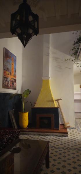 Na fotografii je vidět objekt Antaki retreat Marrakech nacházející se ve městě Marakéš.