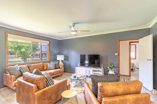 På bildet vises objektet Anchors Away- Secure backyard- Heating AC in rooms som ligger i byen Geographe.