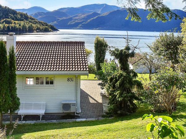 Na fotografii je vidět objekt Family Oasis with Lake View-By Traum nacházející se ve městě Eiksund.