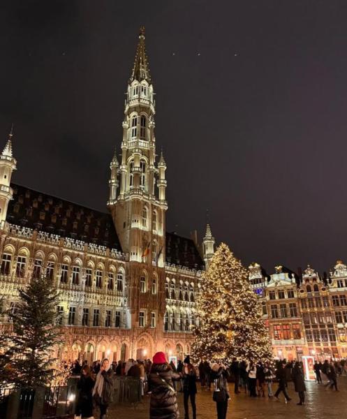 På bildet vises objektet Manneken Pis Suites som ligger i byen Brussel.