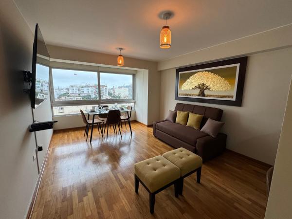 Aparts 4 Days Miraflores 1 Bedroom Executive Apartment 4255 - Lima