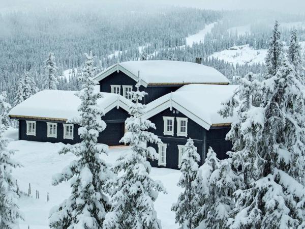 På bildet vises objektet 12 person holiday home in Fåvang som ligger i byen Fåvang.