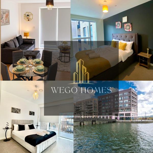 A la foto es mostra l'objecte Modern 2-Bed Flat Balcony View situat a la ciutat de Moffat.