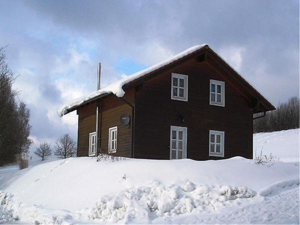 A la foto es mostra l'objecte Ruhiges Ferienhaus in Drachselsried in Waldnähe situat a la ciutat de Drachselsried.