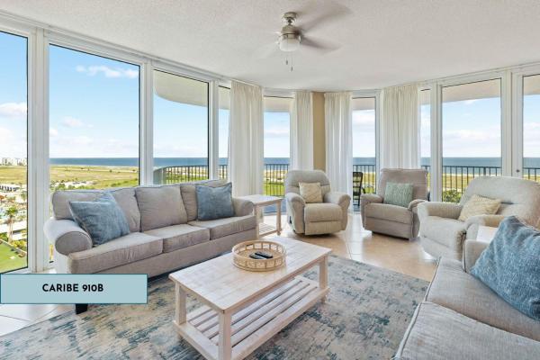 På billedet ses objektet Caribe Resort 910B by Liquid Life beliggende i byen Orange Beach.