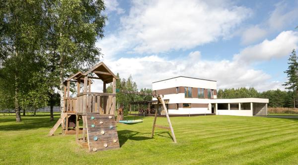 A la foto es mostra l'objecte Private holiday home near Pärnu and Lottemaa situat a la ciutat de Pärnu.