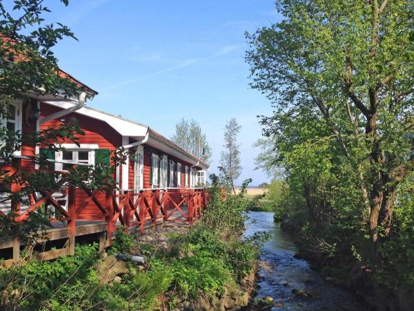На фото показан объект 4 person holiday home in SÖLVESBORG-By Traum, расположенный в городе Möllebjörke.