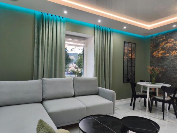 Nella foto è visibile l'oggetto Blu Apartments situato nella città di Jugów.