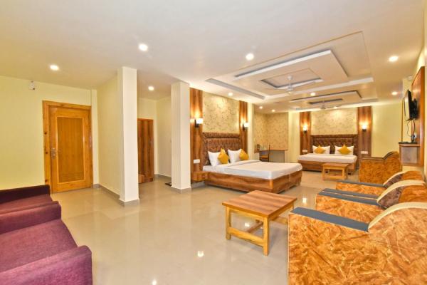 A la foto es mostra l'objecte Hotel Pine View # 5 Star Feeling # Near Cricket stadium 5 km# VPO, Sudher Dharamshala situat a la ciutat de Brāhmaur.