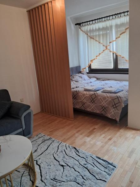 The photo shows the Apartment M&M located in the city of Ivanići.