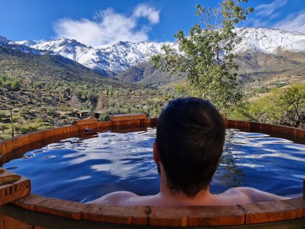 Kuvassa näkyy kohde Refugio Los Andes con Hot Tub, joka sijaitsee kaupungissa San Francisco.