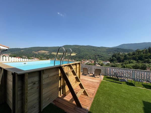 Kuvassa näkyy kohde La Favorite, joka sijaitsee kaupungissa Vanosc.