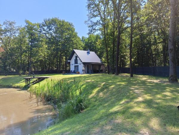 A la foto es mostra l'objecte Domek pod Dębem situat a la ciutat de Manasterz.