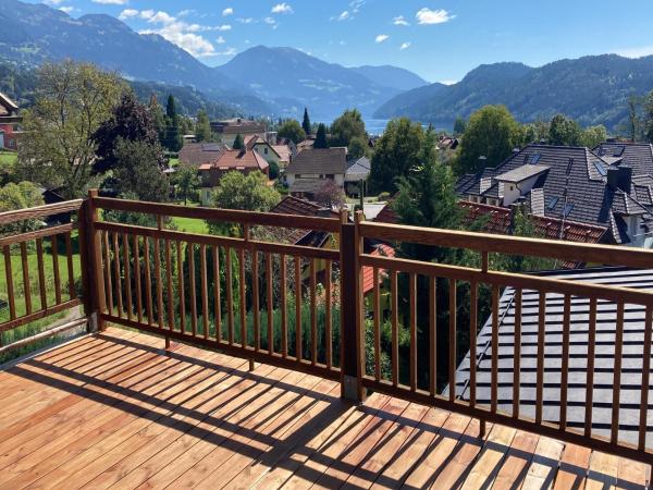 Na zdjęciu widoczny jest obiekt Holiday Home Seeboden near Ski & Lake Views położony w mieście Seeboden.