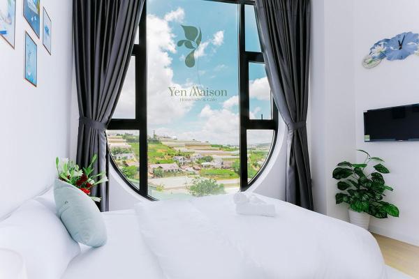 A la foto es mostra l'objecte Yên Maison Homestay - Đà Lạt situat a la ciutat de Trai Mat.