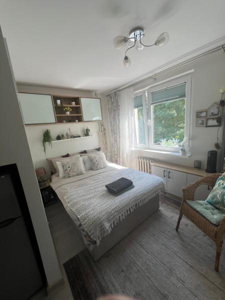 På bildet vises objektet Mieszkanko w Perle Mazur-Ostroda som ligger i byen Ostróda.