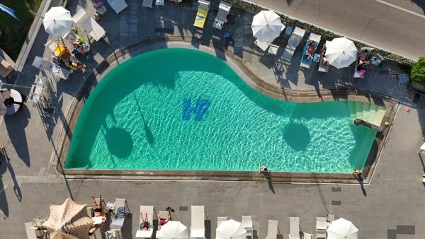 På billedet ses objektet Hotel Baia Flaminia beliggende i byen Pesaro.
