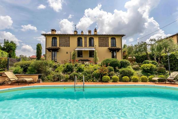 På billedet ses objektet Countryside Home With Pool Near Florence beliggende i byen Borsecchio.