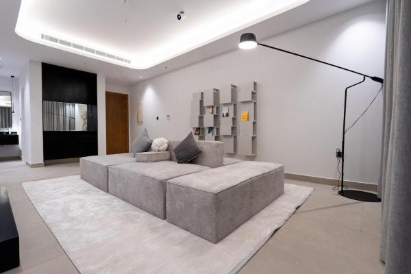 A la foto es mostra l'objecte Stylish and Relaxing flat in Almohamadia situat a la ciutat de Riad.