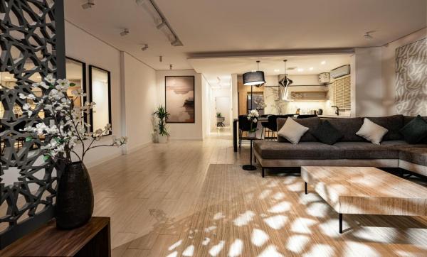 A la foto es mostra l'objecte Al Mughrizat Home with Workspace Fast WiFi situat a la ciutat de Riad.