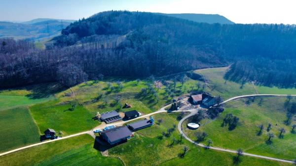 Na zdjęciu widoczny jest obiekt Chalet Staufenhof położony w mieście Maisprach.