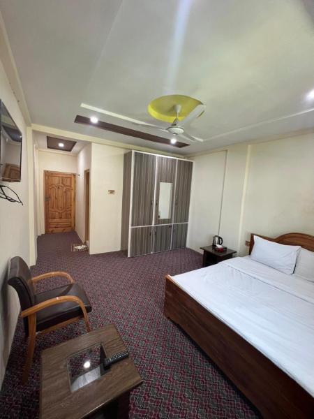På billedet ses objektet Yasin Heaven Star Hotel beliggende i byen Gupis.