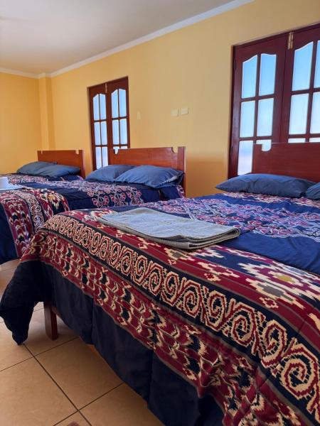 På billedet ses objektet Hostal La Alborada beliggende i byen Cajamarca.