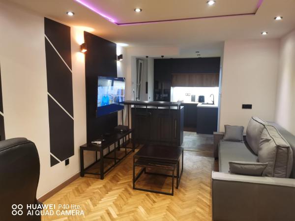 Στη φωτογραφία φαίνεται το αντικείμενο Super studio w centrum miasta που βρίσκεται στην πόλη Otwock.