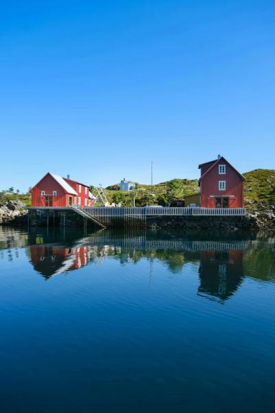 La photo montre l'objet Historic Building On Kjeøya In Lofoten situé dans la ville de Ballstad.