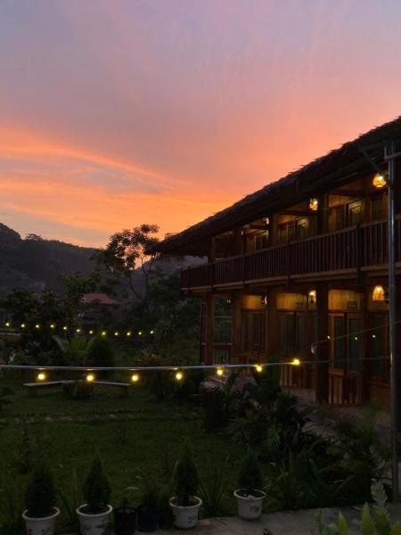 A la foto es mostra l'objecte Homestay Mộc Bản situat a la ciutat de Làng Ben.