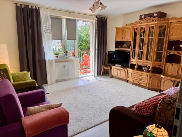 Na zdjęciu widoczny jest obiekt Kolobrzeska PRL Apartment with modern touch położony w mieście Białogard.