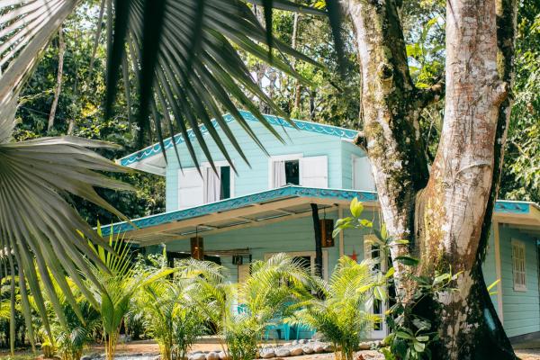 Nella foto è visibile l'oggetto Casa Olas Bluff Beach situato nella città di Boca del Drago.