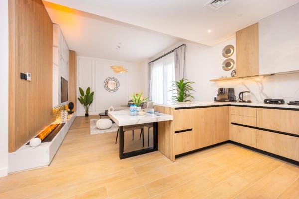A la foto es mostra l'objecte Premium Apartment mit Strandzugang in Dubai situat a la ciutat de Dubai.
