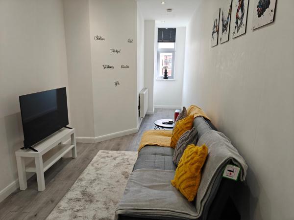 A la foto es mostra l'objecte Newly Furnished Modern 1 bedroom City Apartment situat a la ciutat de Leicester.