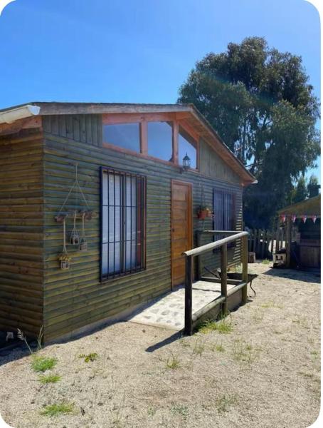 A la foto es mostra l'objecte Cabaña en la playa situat a la ciutat de Puchuncaví.