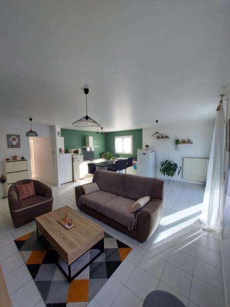 Na fotografii je vidět objekt Appartement Spacieux Pays Basque nacházející se ve městě Hasparren.