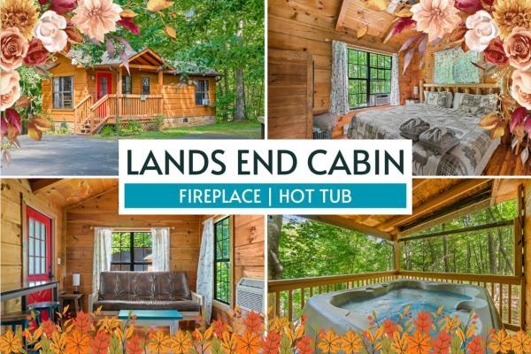 A la foto es mostra l'objecte Lands End, Mountain View, Hot Tub, King Bed, WiFi, Fire Place situat a la ciutat de Sevierville.