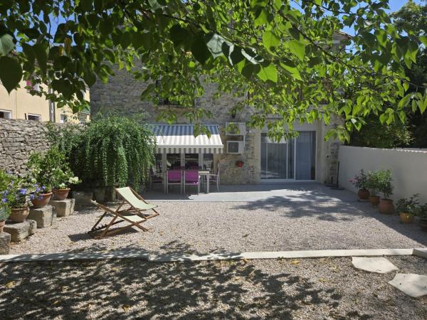 Nella foto è visibile l'oggetto Appartement dans maison de village du Pic St Loup situato nella città di Montaud.