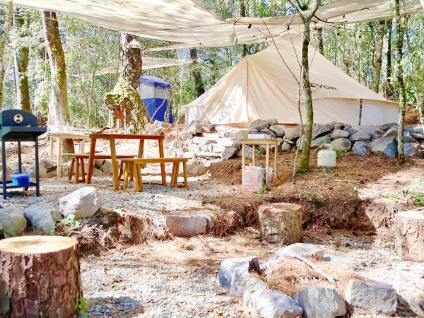 En la foto se muestra el objeto Japi Japi Glamping Premium ubicado en la ciudad de Omitlán de Juárez.