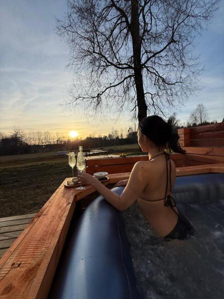 Na fotografii je vidět objekt Refugio lliu lliu, eco suite nacházející se ve městě Huiscapi.