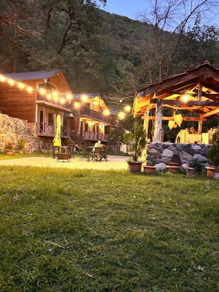 A la foto es mostra l'objecte Cottages in mountains situat a la ciutat de Dzentsmani.