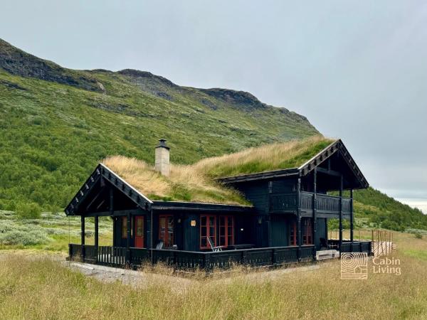En la foto se muestra el objeto Modern cabin sauna, BBQ & beautiful view Filefjell ubicado en la ciudad de Borgund.